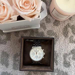 Gorgeous Silver Michael Kors Watch